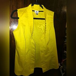 Women's Sleeveless Blouse - Worthington- Yellow - Medium